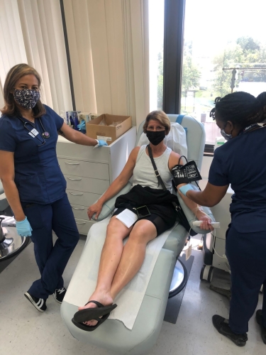 Blood Drive with Xi Lambda Lambda Chapter of Omega Psi Psi - May 2021(10)