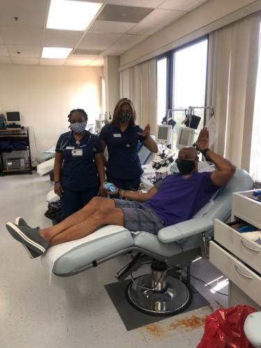 Blood Drive with Xi Lambda Lambda Chapter of Omega Psi Psi - May 2021(13)