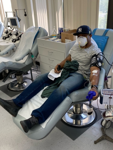 Blood Drive with Xi Lambda Lambda Chapter of Omega Psi Psi - May 2021(7)